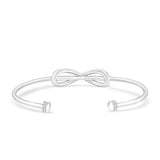 Infinity Bangle Bridal Bracelet