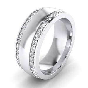 Double Row Wedding Band
